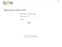 Tablet Screenshot of lhh.tutor.com